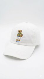 Gorra Polo Ralph Lauren Blanca Osito - Image 2
