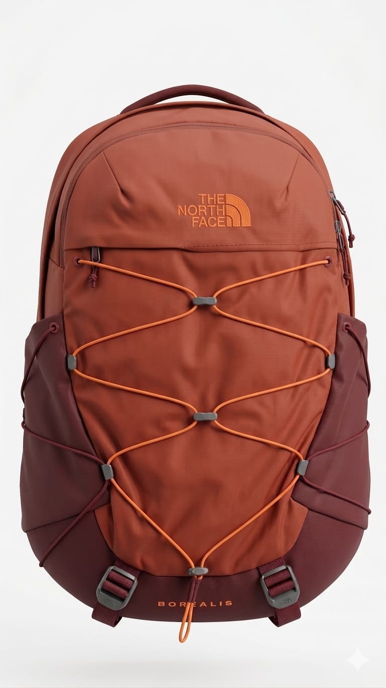 mochila-the-north-face-borealis-marron-terracota Mochila The North Face Borealis Marron Terracota - Image 1
