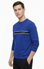 Polera Calvin Klein Azul de Caballero - Image 3