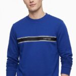 Polera Calvin Klein Azul de Caballero