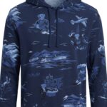 Polera Capucha Ralph Lauren Caballero Azul