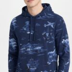 Polera Capucha Ralph Lauren Caballero Azul