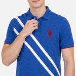Polo Camisero Slim Fit Azul US Polo Caballero