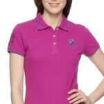 Polo Camisero US Polo Dama Fucsia