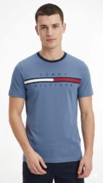 Polo Azul Acero Tommy Hilfiger Caballero - Image 2