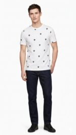 Polo Blanco Tommy Hilfiger Caballero Logo - Image 3