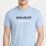 Polo Tommy Hilfiger Celeste Adolescente