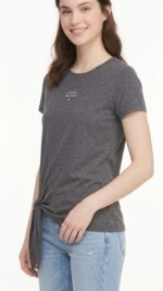 Polo Tommy Hilfiger Plomo Dama - Image 3