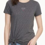 Polo Tommy Hilfiger Plomo Dama