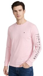 Polo Manga Larga Tommy Hilfiger Rosa Caballero - Image 2