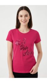 Polo US Polo Dama Fucsia - Image 2