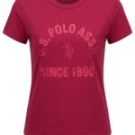 Polo US Polo Dama Rosa Logo