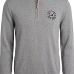 Suéter Quarter-ZiP Tommy Hilfiger Gris