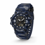 Activa X Invicta Digital Men's Watch - 53mm. Camouflage. Blue (ACW8049MC-004)