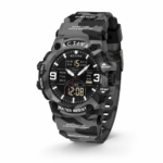 Activa X Invicta Digital Men's Watch - 53mm. Camouflage. Grey (ACW8049MC-003)