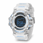 Activa X Invicta Digital Summit Unisex Watch - 50mm. Silver (ACW8082-025)