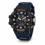 Activa X Invicta Digital Men's Watch - 58mm. Blue (ACW8089-005)