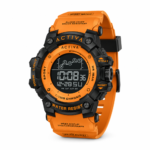 Activa X Invicta Digital Summit Unisex Watch - 50mm. Orange (ACW8082-009)