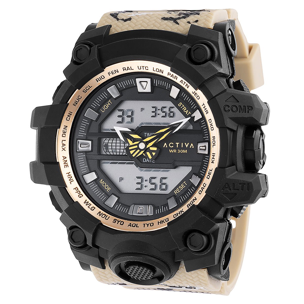 Activaacw428_004 Activa Neo X Invicta Men's Watch - 55mm. Tan (ACW428-004) - Imagen 1