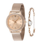 Invicta Angel Women's Watch - 30mm, Rose Gold With Bracelet Set (48254)