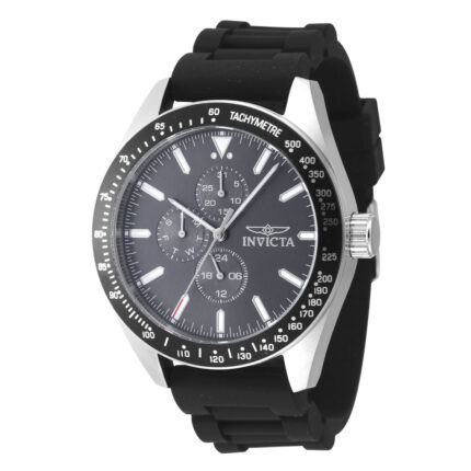 Invicta Aviator Men’s Watch – 45mm. Black (47589)