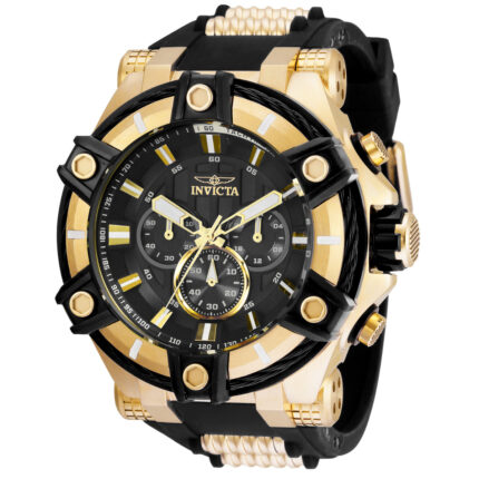 Invicta Bolt Surge Men’s Watch – 52mm. Gold, Black (35548)