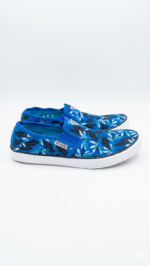 Zapato Casual Slip-On Columbia PFG – Azul Estampado de Peces - Image 2