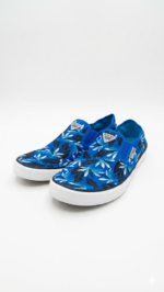 Zapato Casual Slip-On Columbia PFG – Azul Estampado de Peces