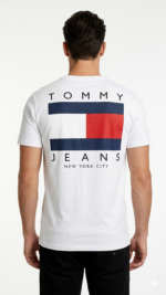 Polo de Algodón con Logo Estampado para Caballero Tommy Hilfiger - Imagen 2