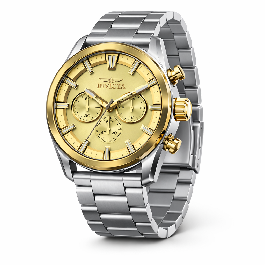 Speedway203_50430-1.png Invicta Speedway Men's Watch - 45mm. Steel (50430) - Image 1