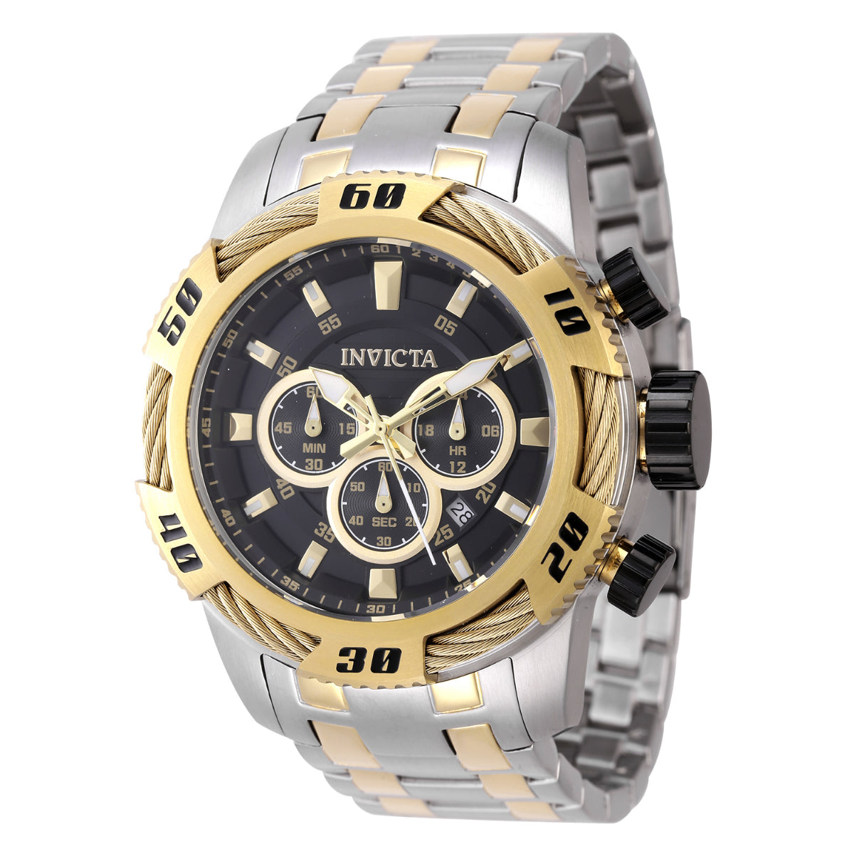 Speedway47116 Invicta Speedway Ignition Men's Watch - 50mm. Gold, Steel (47116) - Image 1