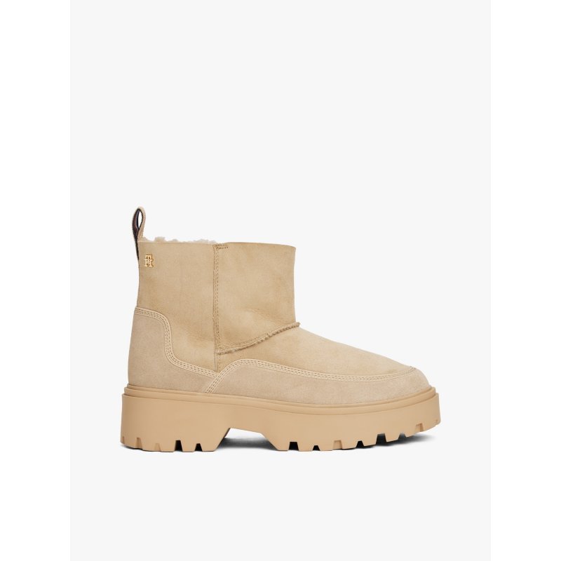 Tommy-AccessoriesFW08997-ACC Shearling Leather Pull-On Boot - Imagen 1