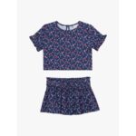 Babies' Strawberry Top & Skirt Set