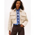 Tommy Jeans Cropped Utility Zip Jacket