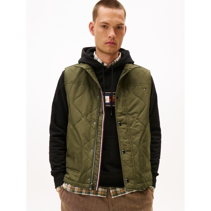 Tommy-JacketXM05679-RBN Quilted Field Vest - Imagen 1