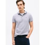 Slim Fit Heathered Polo