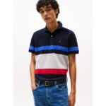 Regular Fit Block Stripe Polo