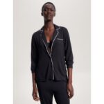 Piped Trim Pajama Shirt