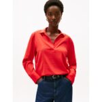 Stretch V-Neck Pullover Shirt