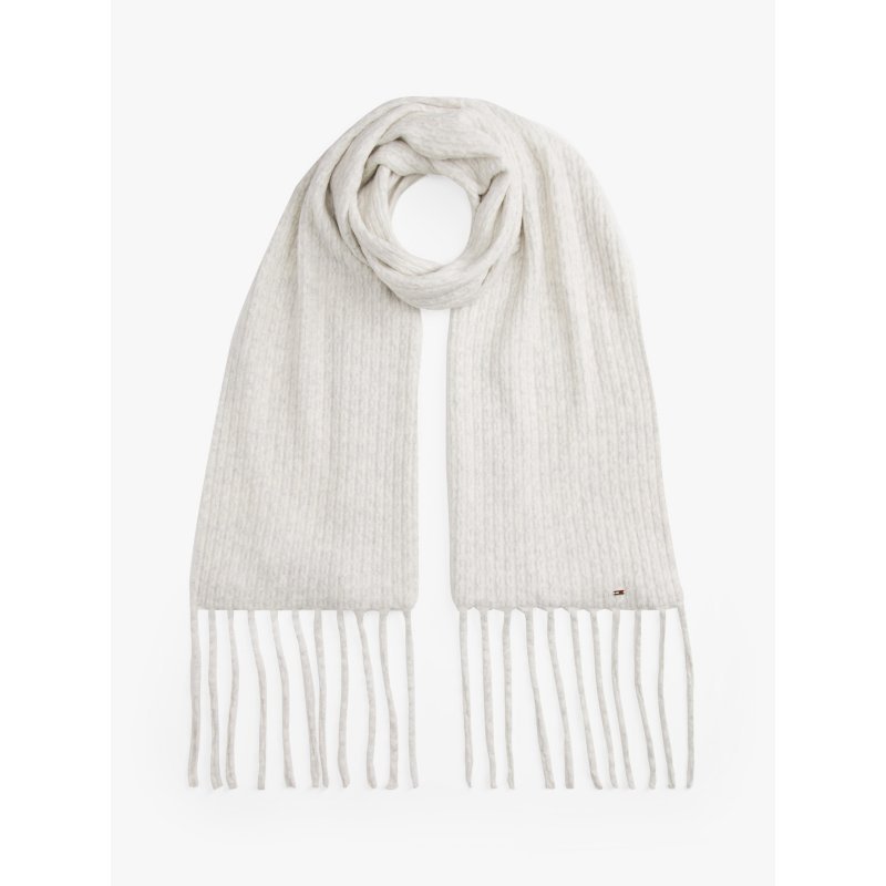 Tommy-SweaterAW17793-YA8 Cable Knit Scarf - Imagen 1