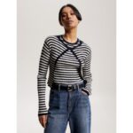 Cable Knit Cropped Sweater
