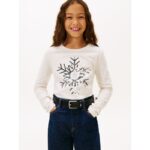 Kids' Shimmer Snowflake T-Shirt