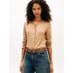Pointelle T-Shirt Cardigan