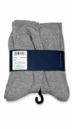 Pack de 6 Medias Largas Polo Ralph Lauren Altos Gris Claro - Imagen 2