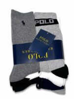 Pack de 6 Medias Largas Polo Ralph Lauren Altos Surtidos