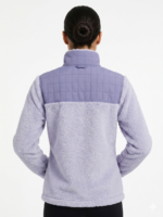 Casaca de Felpa Sherpa Columbia para Mujer Color Lavanda - Image 3