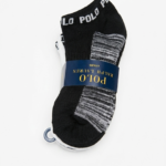 Pack de 6 Calcetines Tobilleros Logo Polo Ralph Lauren | Blanco/Gris