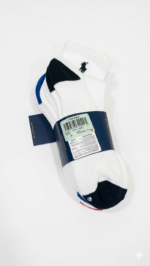 Pack de 6 Calcetines Tobilleros Polo Ralph Lauren | Blanco y Multicolor - Imagen 2