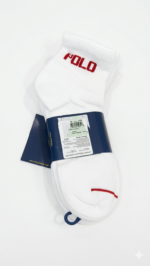 Pack de 6 Pares Medias Tobilleros Polo Ralph Lauren Blanco - Imagen 2