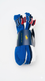 Pack de 6 Pares de Medias Tobilleros Polo Ralph Lauren | Estilo Colegial Multicolor - Image 3